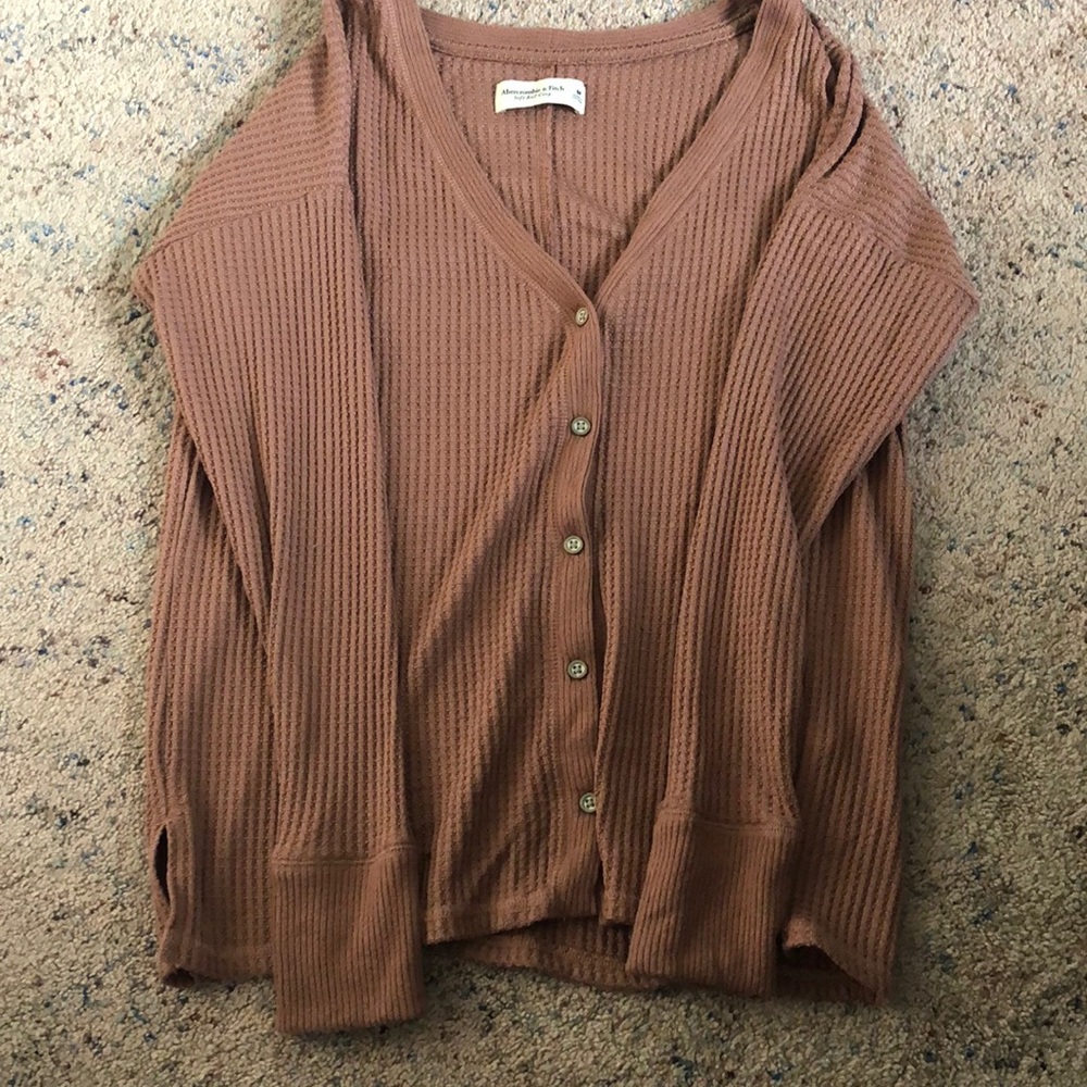 Button up sweater